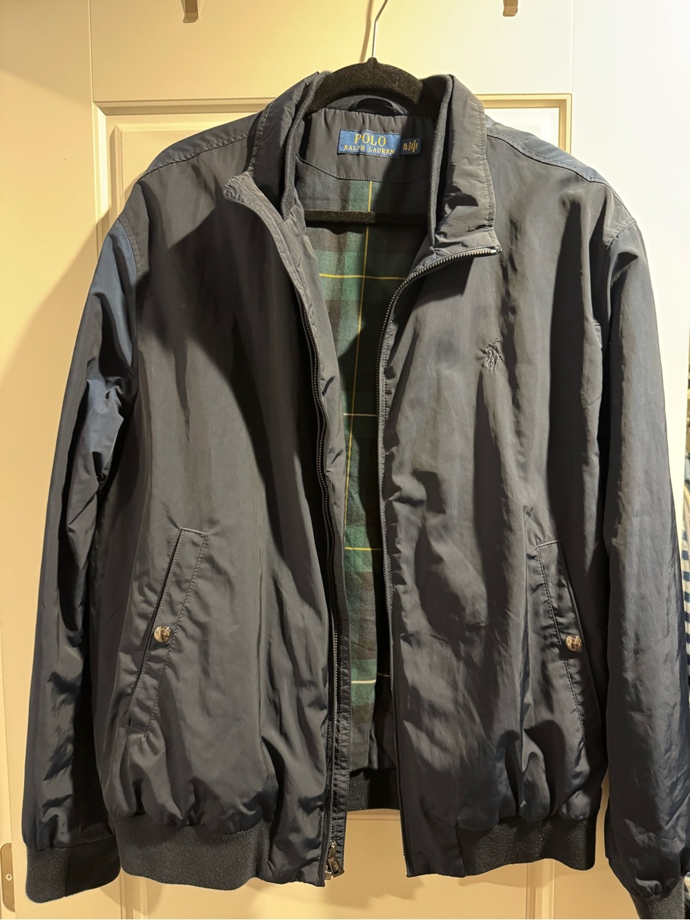 Ralph Lauren Navy Bomber Jacket